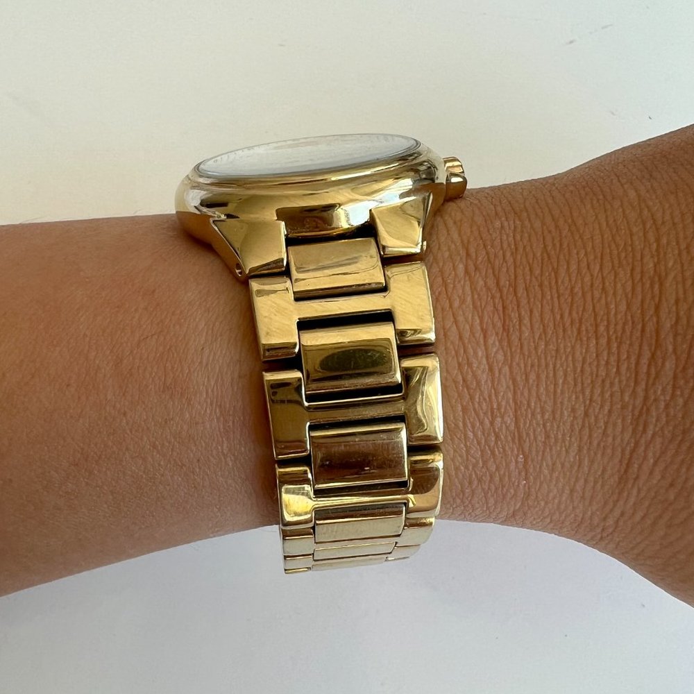 Michael Kors Mini Camille Gold Tone Watch MK5759 - Picture 3 of 5